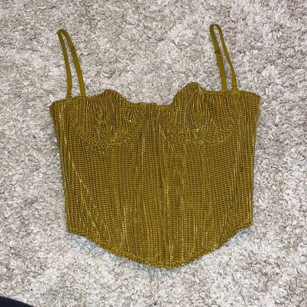 Urban outfitters out from under corset top